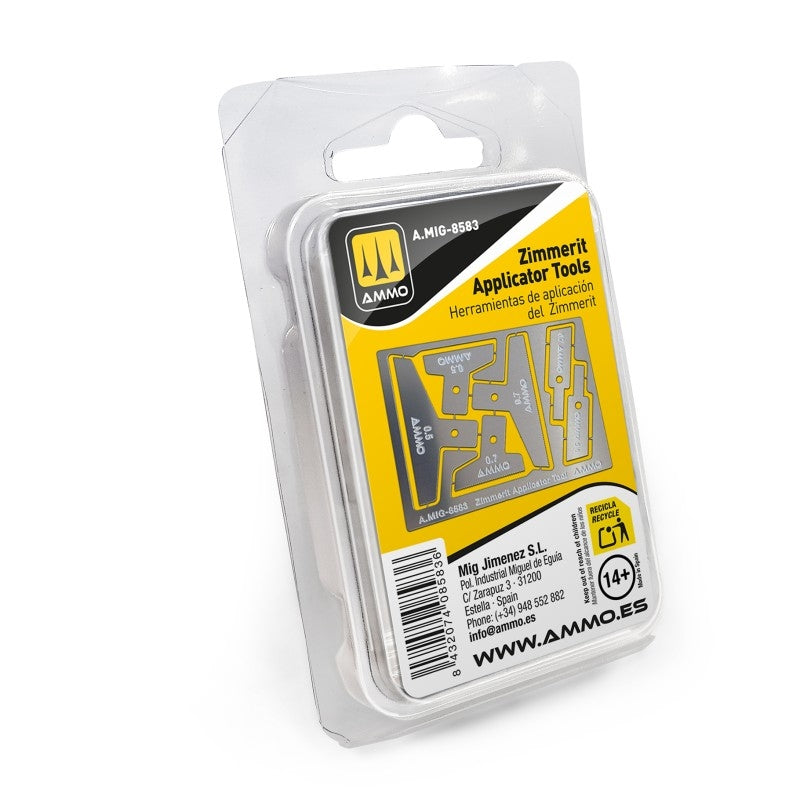 AMMO by Mig Jimenez 8583 Zimmerit Applicator Tools