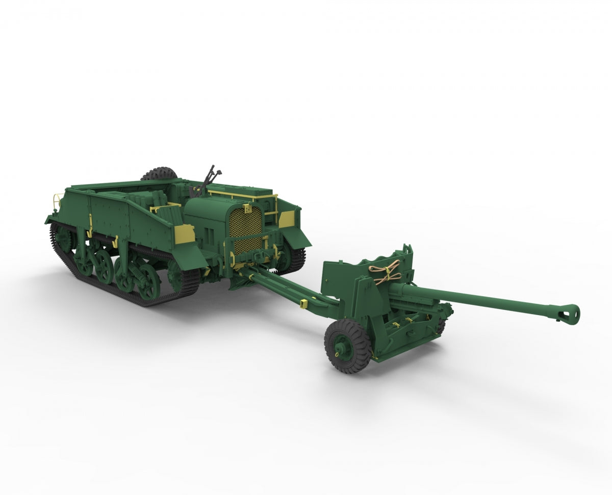 Bronco CB35189 British Loyd Carrier with 6 Pounder Anti-Tank Gun 1/35 – obrázek 4
