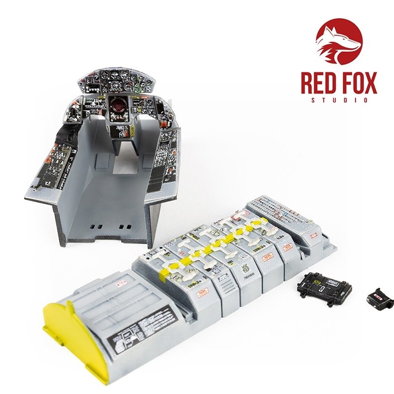 Red Fox Studio QS-32128 F-104S ASA M Starfighter (for Italeri kit) 1/32 – obrázek 8