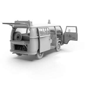 AK Interactive AK35033 T2 MODEL 1967 AIRPORT BUS 1/35 – immagine 11