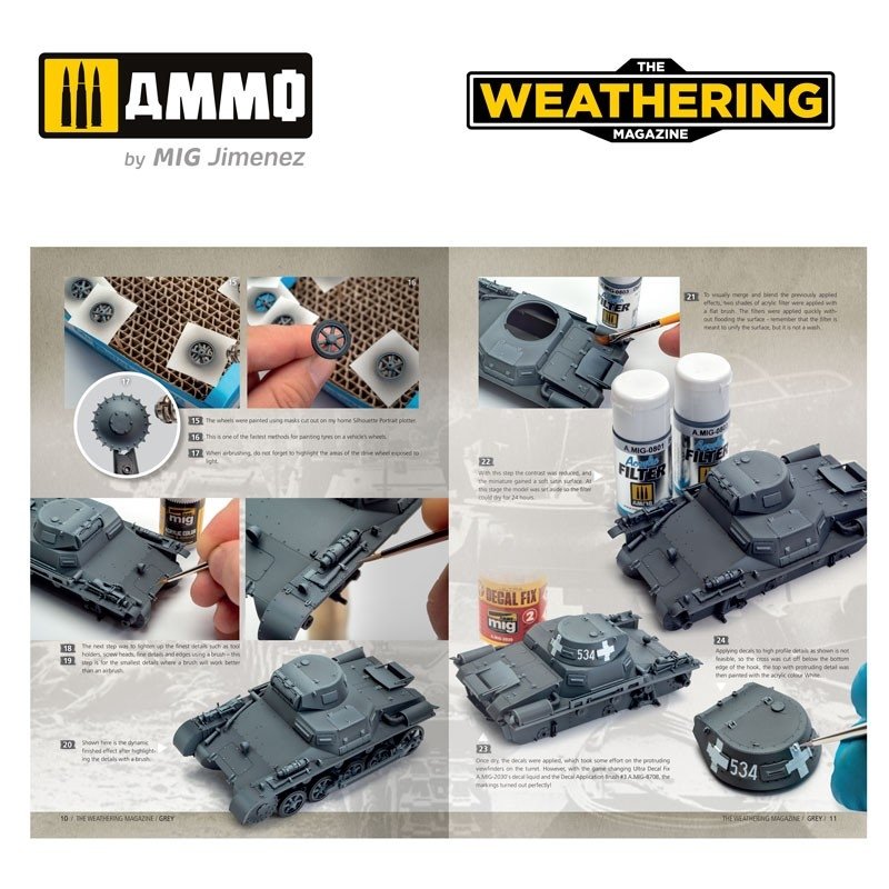 Ammo of Mig 4534 The Weathering Magazine Numéro 35 – Gris (Polonais)  – image 3