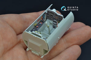 Quinta Studio QD32069 Me 262A 3D-Printed &amp;amp; colored Interior on decal paper (Revell) 1/32 – image 4