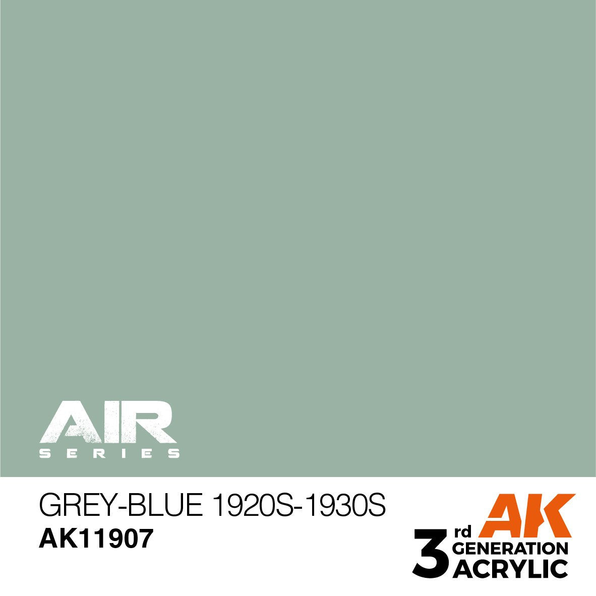 AK Interactive AK11907 GRAY-BLUE 1920S-1930S – AIR 17ml