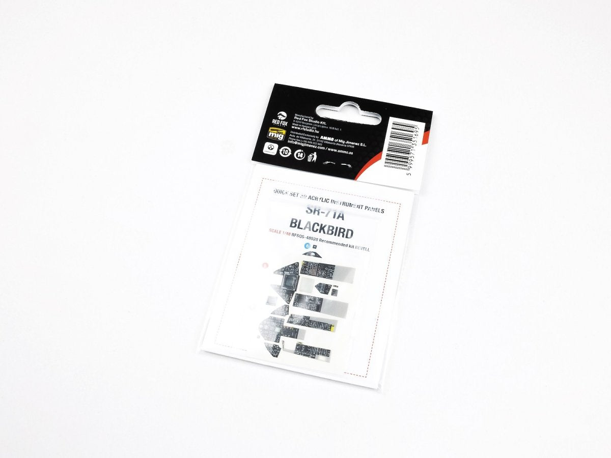 Red Fox Studio QS-48020 SR-71A Blackbird Revell 1/48 – zdjęcie 2