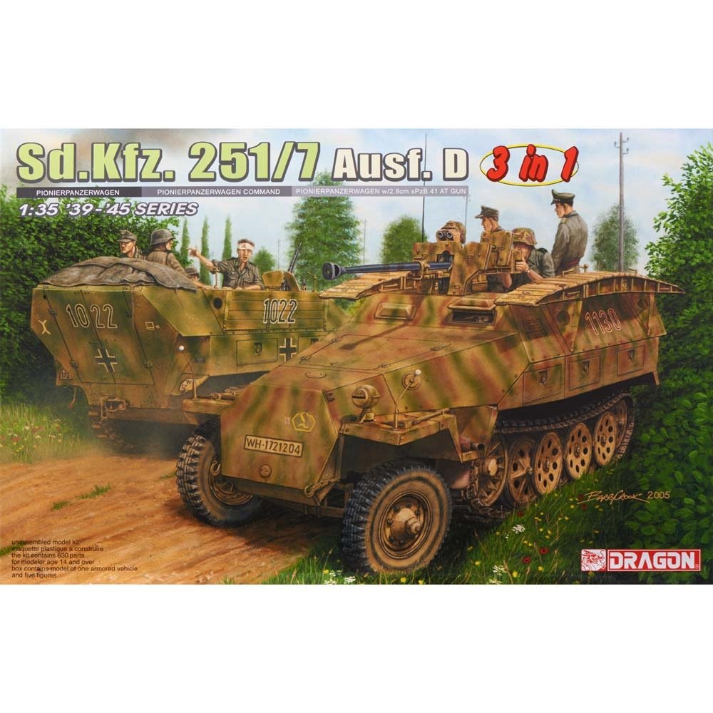 Dragon 6223 Sd.Kfz. 251/7 Ausf. D 1/35