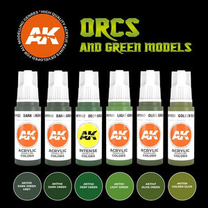 AK Interactive AK11600 3G ORCS AND GREEN MODELS – Bild 2