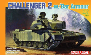 Dragon 7287 Challenger 2 w/ Bar Armor (1/72)