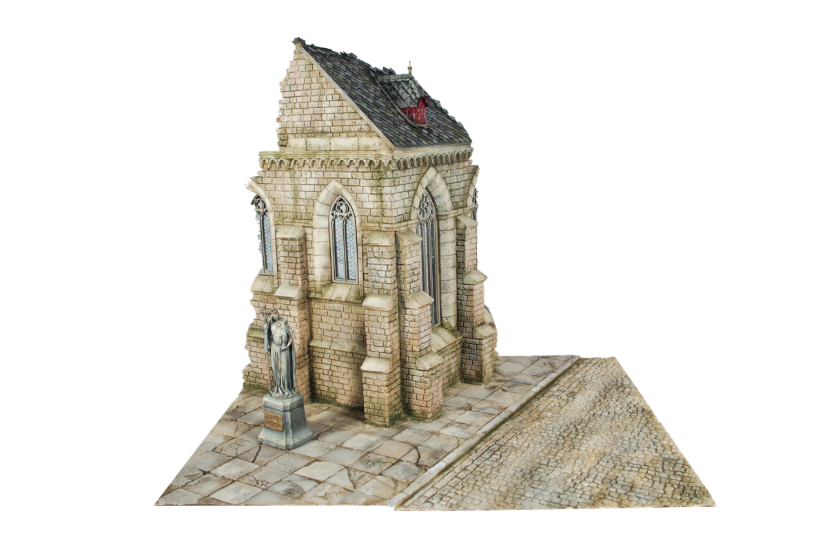RT-Diorama 35039 Diorama Base: Church Street 1/35 – obrázek 3
