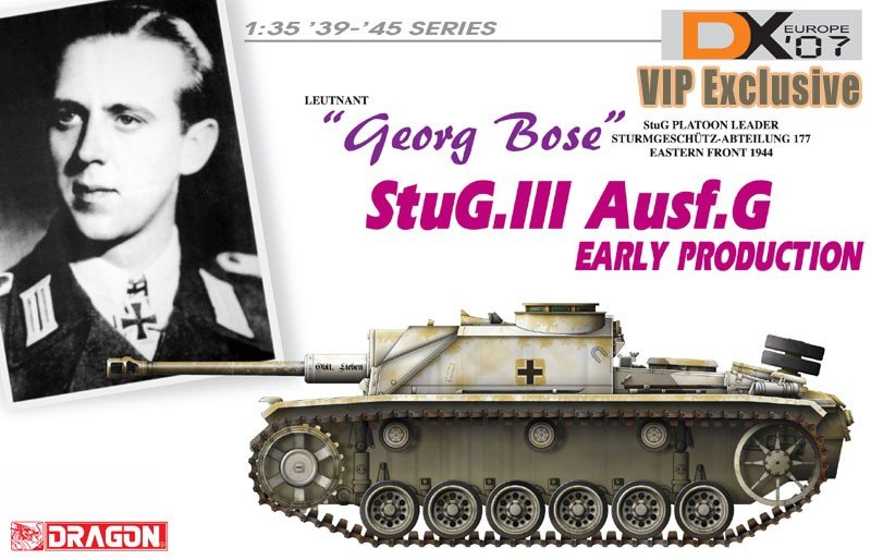 Dragon 6417 STUG III AUSF. G GEORG BOSE 1/35