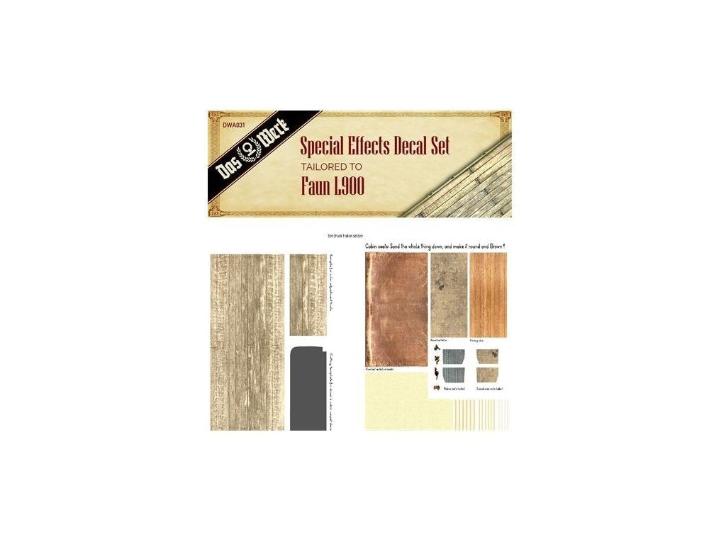 Das Werk DWA031 Special Effects Decal Set for Faun L900 1/35