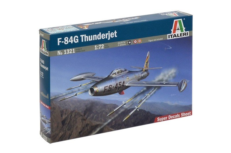 Italeri 1321 Republic F-84 G Thunderjet 1/72 – obrázek 2