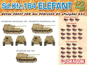 Dragon 7253 Sd.Kfz.184 Elefant 1/72 – image 6