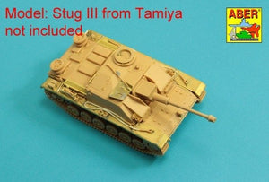 Aber 48A31 Grilles for Pz.Kpfw. III &amp;amp; Stug III Fit to Tamiya models: 32540; 32524; 32525; 32543; 1/48 – Bild 11