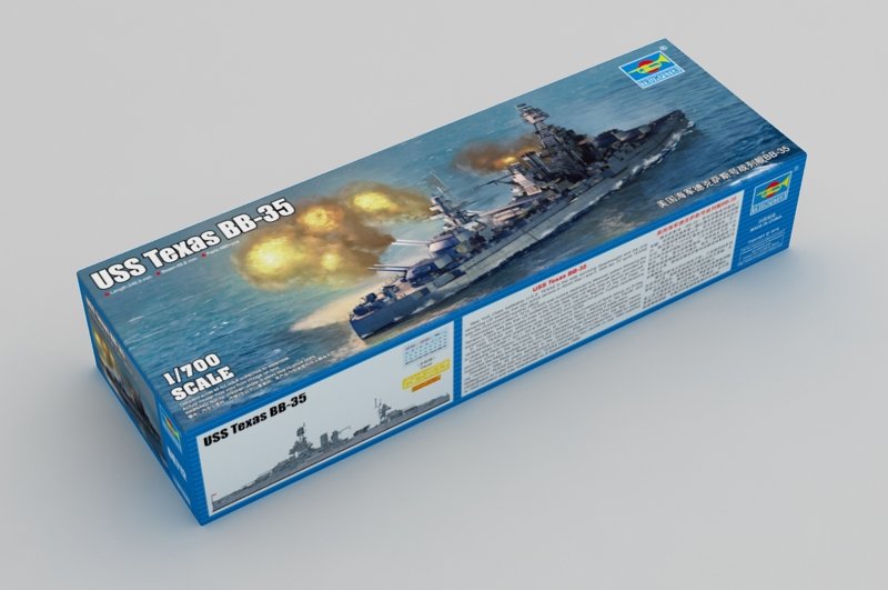Trumpeter 06712 USS Texas BB-35 1/700 – immagine 2
