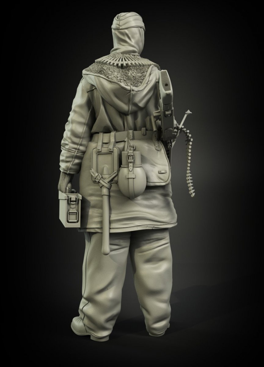 Panzer Art FI35-063 Waffen-SS Anorakanzug MG-42 gunner 1/35 – image 4