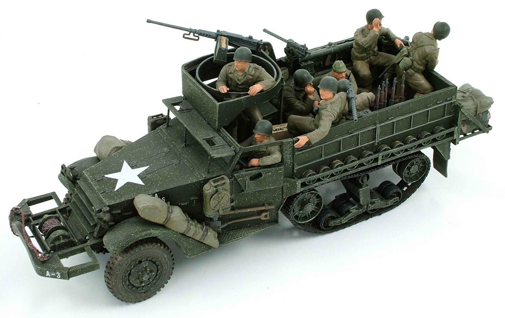 Tamiya 35070 US Armored Personnel Carrier M3A2 Half Track 1/35 – Bild 3