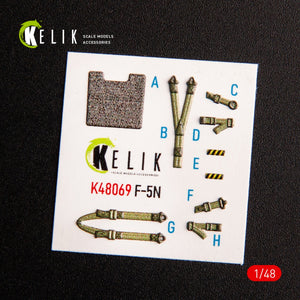KELIK K48069 F-5N INTERIOR 3D DECALS FOR AFV CLUB KIT 1/48 – Bild 3