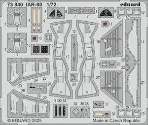 Eduard 73840 IAR-80 detail set IBG 1/72