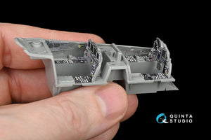Quinta Studio QD48090 F-15E 3D-Printed &amp;amp; colored Interior on decal paper (for GWH kit) 1/48 – Bild 10
