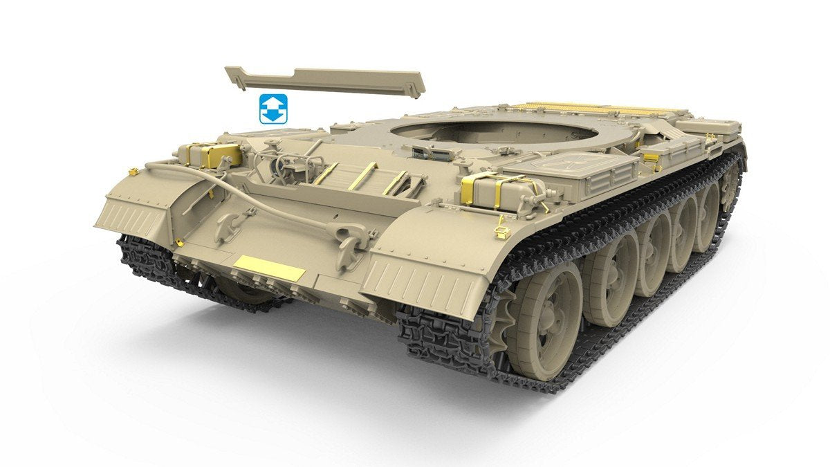 MiniArt 37010 TIRAN 4 EARLY TYPE. INTERIOR KIT 1/35 – imagen 9