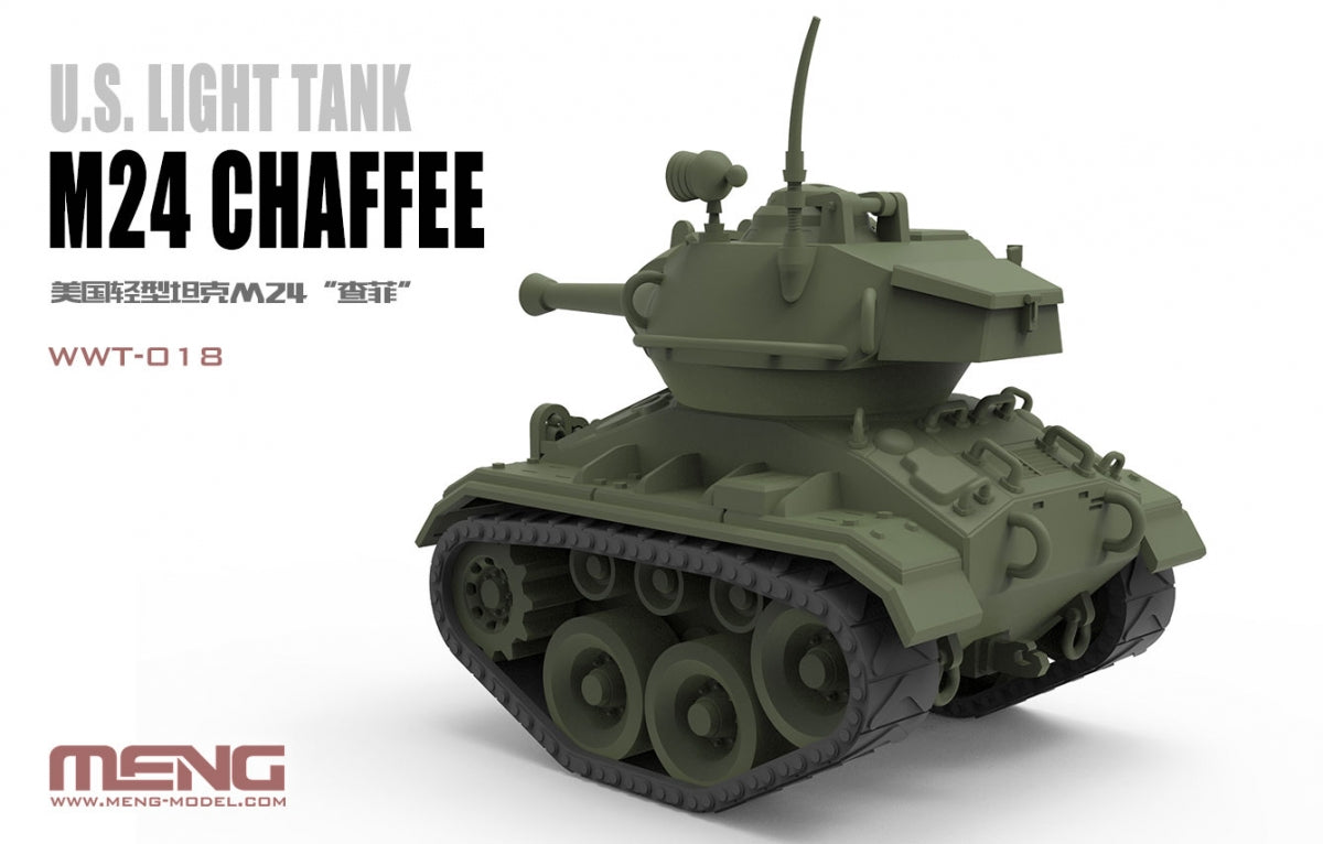 Meng Model WWT-018 M24 Chaffee US Light Tank – obrázek 2