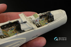 Intérieur imprimé en 3D et coloré sur papier décalcomanie pour le kit Kitty Hawk (QD32014 de Quinta Studio, pour le Mirage 2000B-5 (2000-5BGM Mk2)) à l&amp;#39;échelle 1/32 – image 7