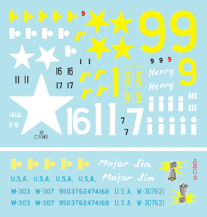 Star Decals 35-C1045 US in North Africa 1942-43 # 1 1/35 – Bild 3