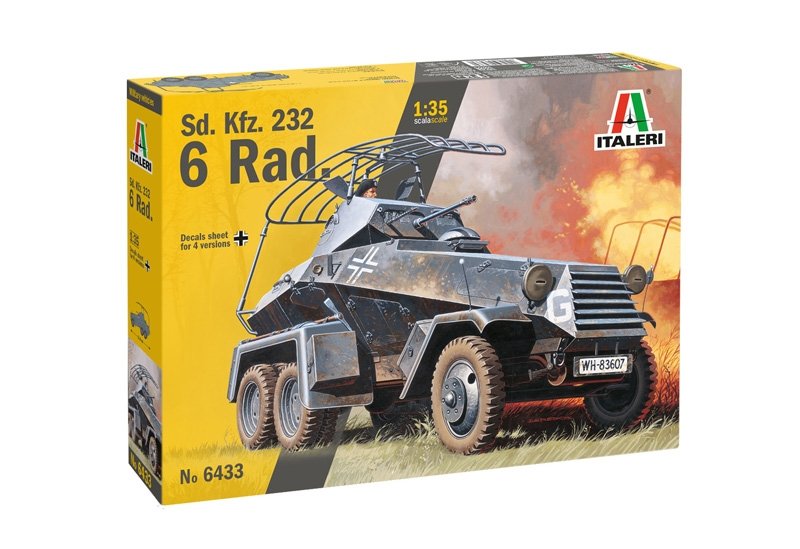 Italeri 6433 Sd.Kfz.232 6-Rad 1/35 – image 2