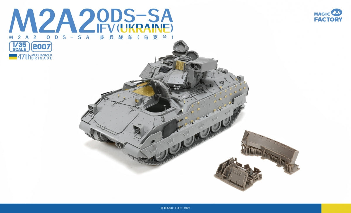 Magic Factory 2007 M2A2 ODS-SA IFV in Ukrainian Service (47th Mechanized Brigade) 1/35 – obrázek 8