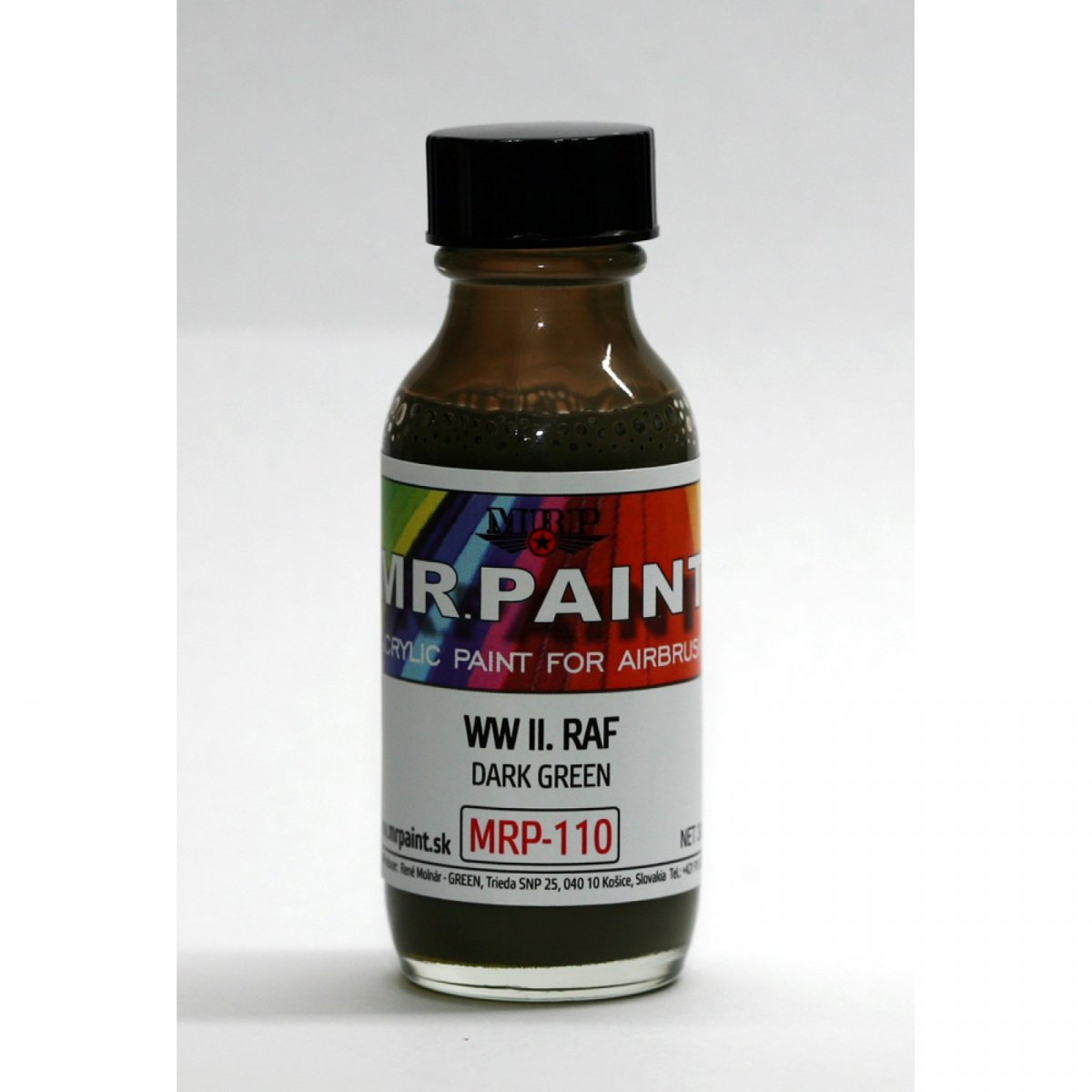 MR. Paint MRP-110 DARK GREEN WWII RAF 30ml – image 2