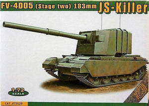 ACE 72429 FV4005 JS-killer 183mm sur coque Centurion 1/72