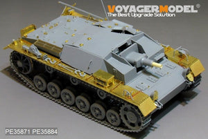 Voyager Model PE35884 WWII German StuG.III Ausf.A-D fenders for DRAGON 1/35 – zdjęcie 2