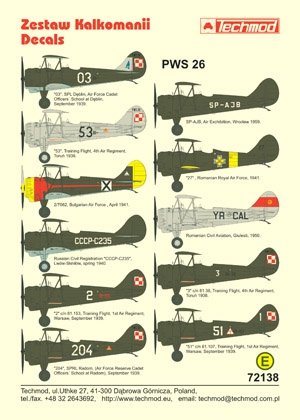 Techmod 72138 - PWS-26 1/72 – zdjęcie 4