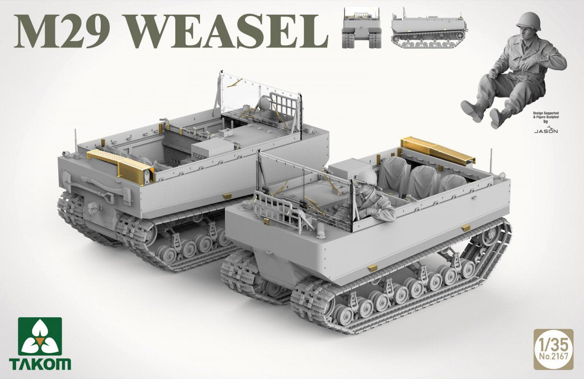 Takom 2167 M29 Weasel 1/35 – zdjęcie 2