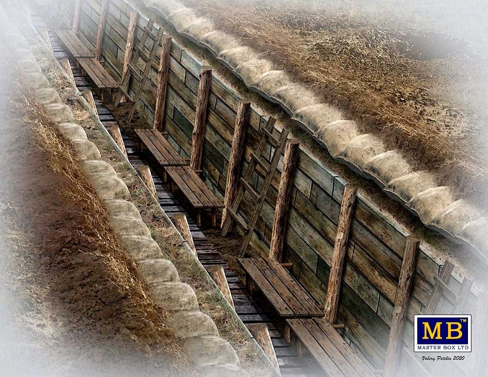 Master Box 35174 The trench. WWI &amp; WWII era 1/35