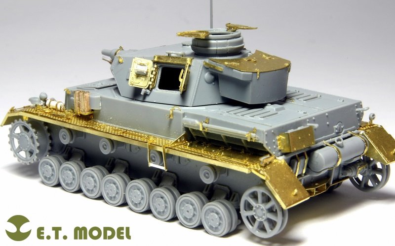 ET Model E72-007 WWII German Pz.Kpfw.IV Ausf. F1 For DRAGON 7321 1/72