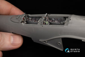 Quinta Studio QDS-48370 F-4E late without DMAS 3D-Printed &amp;amp; colored Interior on decal paper (Meng) (Small version) 1/48 – image 13