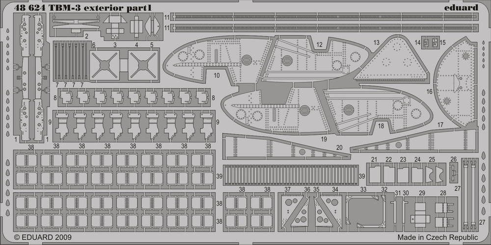 Eduard BIG4935 TBM-3 1/48 HOBBY BOSS 1/48 – imagen 6