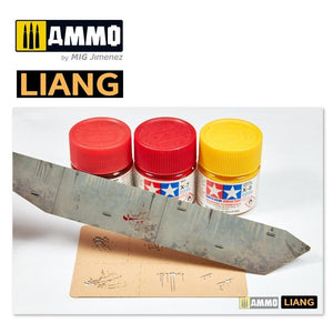 Liang 0005 Splashes Blood Effects Airbrush Stencils – Bild 4