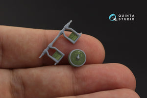 Quinta Studio QD32102 T-6G 3D-Printed colored Interior on decal paper (Kitty Hawk) 1/32 – immagine 10
