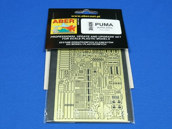 Aber 35026 Puma (Sd.Kfz. 234/2) Heavy Armoured Vehicle (ITA) (1/35) – image 3