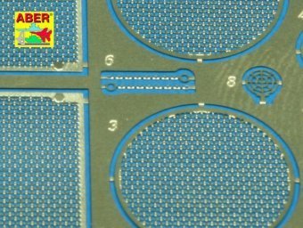 Aber 35G01 Grilles for german tank Grilles for PzKpfw V Ausf.A/D Panther (Sd.Kfz.181) 1/35 – image 3