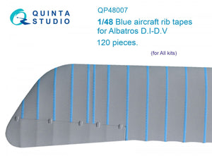 Quinta Studio QP48007 Blue rib tapes Albatros DI-DV (All kits) 1/48
