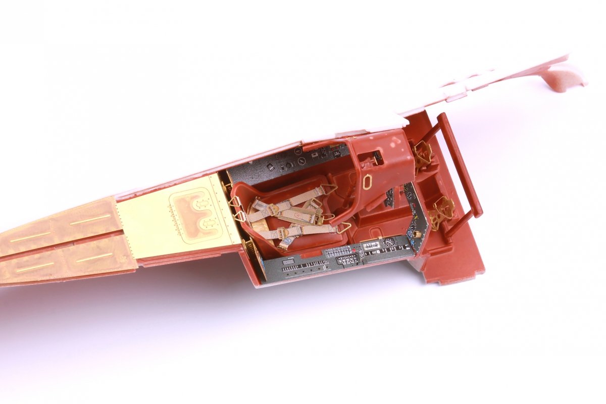 Eduard 33179 Fw 190A-8 seatbelts STEEL REVELL 1/32 – image 3
