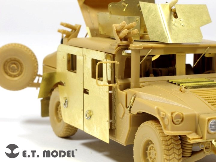 ET Model E35-079 US ARMY M1114 HUMVEE Interim Add Amour (For BRONCO Kit) (1/35) – image 3