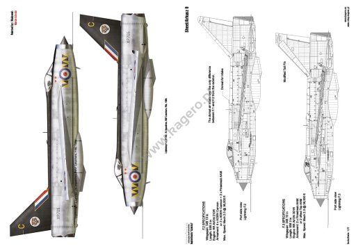 Kagero 7132 English Electric Lightning EN/PL – obrázek 3
