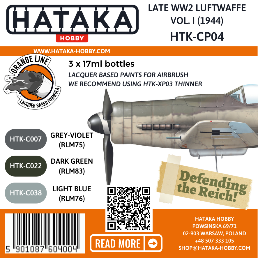 Hataka Hobby HTK-CP04 Late WW2 Luftwaffe vol. I (1944) – image 2