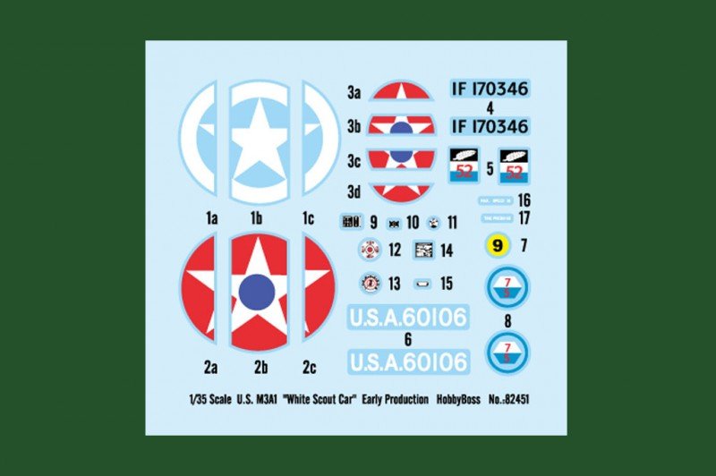 Hobby Boss 82451 US M3A1 White Scout Car Early Production (1/35) – imagen 2