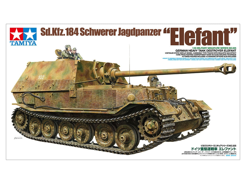 Tamiya 35325 German Tank Destroyer Elefant 1/35 – obrázek 2