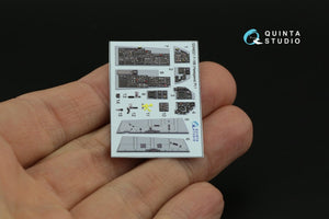 Quinta Studio QD48221 F-16B 3D-Printed &amp;amp; colored Interior on decal paper (Hasegawa) 1/48 – immagine 8